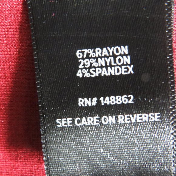 Torrid Plus Size 28 Red/Black Ponte Knit Bodycon Dress, NWT - Picture 6 of 7